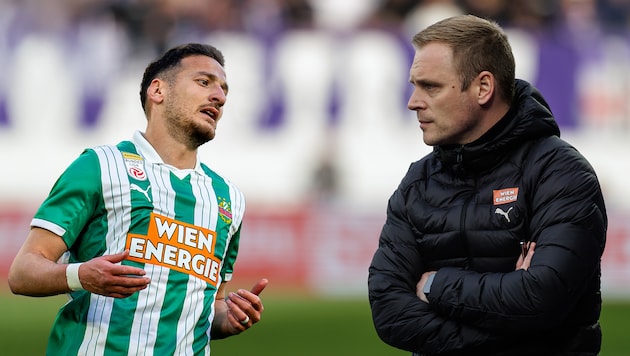 Ercan Kara (l.) schaffte es nicht in Johannes Hoff Thorups Startaufstellung.