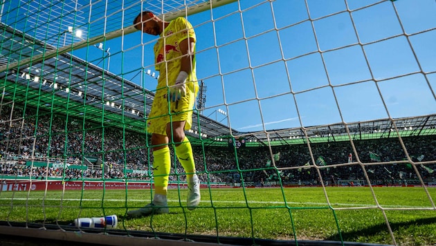 Alexander Schlager hatte Schmerzen im Knie.