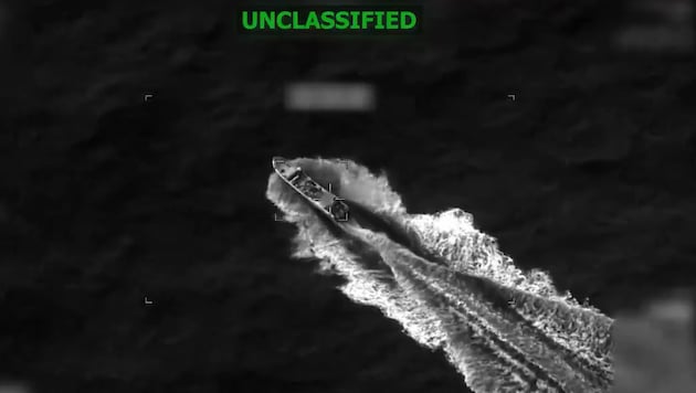 Das zuständige US-Regionalkommando Southcom veröffentlichte ein Video von dem Angriff auf das ...