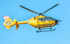 Der ÖAMTC-Rettungshubschrauber Europa 3 flog das Kind ins Krankenhaus nach Linz.