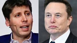 Der Prozess von Elon Musk (rechts) gegen Sam Altmans OpenAI könnte die Zukunft der KI-Branche ...