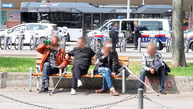 Westbahnhof is considered a hotspot for drug dealing and violent crime. Many Viennese feel ...