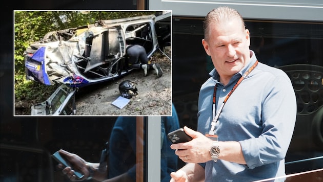 Glücklicherweise hat sich bei diesem heftigen Crash niemand verletzt.