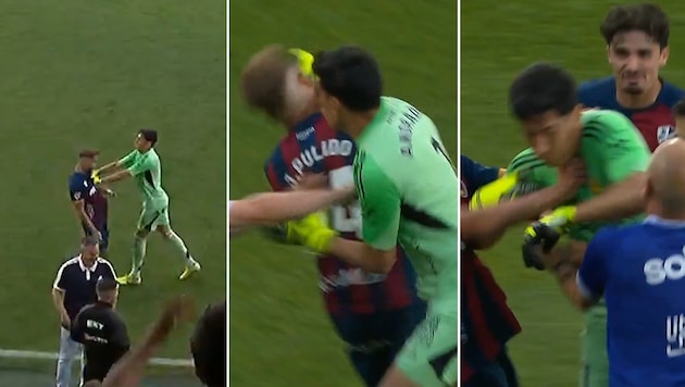 Esteban Andrada verlor komplett die Nerven.