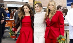 Prinzessinnen‑Trio Amalia, Alexia und Ariane feiert mit König Willem‑Alexander – und statt ...