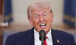 Trump drehte durch, als ihn eine CBS-Journalistin zum Manifest des Schützen befragte. ...