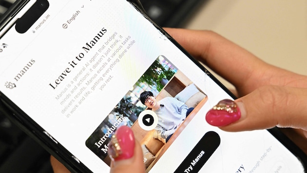 Manus gilt als Spezialist für sogenannte KI-Agenten.