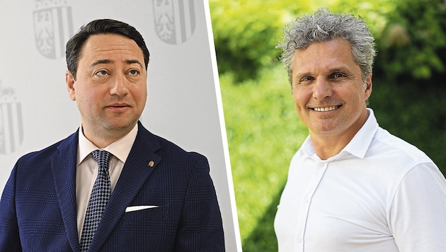 Martin Gollner (re.) liebäugelt mit einer neuen Ära unter einem Landeshauptmann Manfred ...
