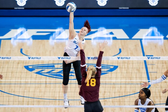 Katrin ging schon in Buffalo auf Punktejagd.