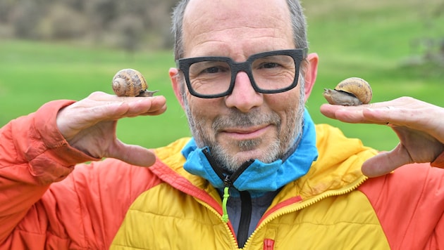 Oliver Schuh-Dillinger aß schon als Kind gerne Schnecken.