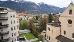 Der bereits verbaute Innenhof bietet Platz für ein Wohnheim.