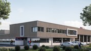 NEOS-Gemeinderat Markus Krainz übt am neuen FPÖ-Büro im Gemeindezentrum Kritik.