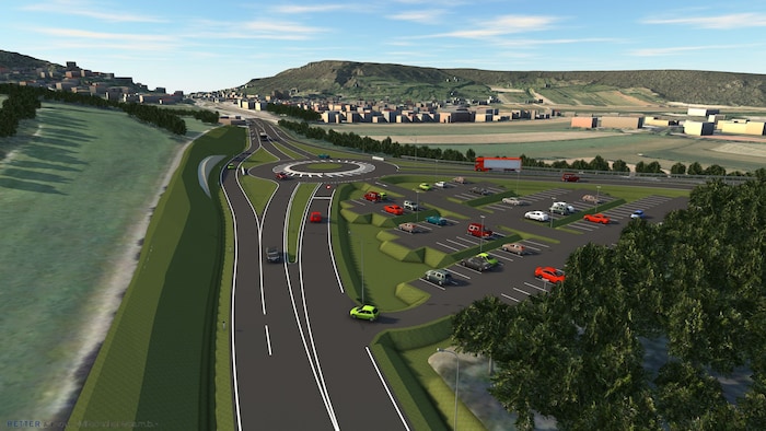 Eine der beiden Park&Drive-Anlagen wird rückgebaut, jedoch erfolgt eine Verdichtung auf der ...