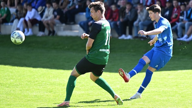 Knapp 400 Fans wollten das Derby Niederwaldkirchen gegen St. Peter/Wimberg sehen.