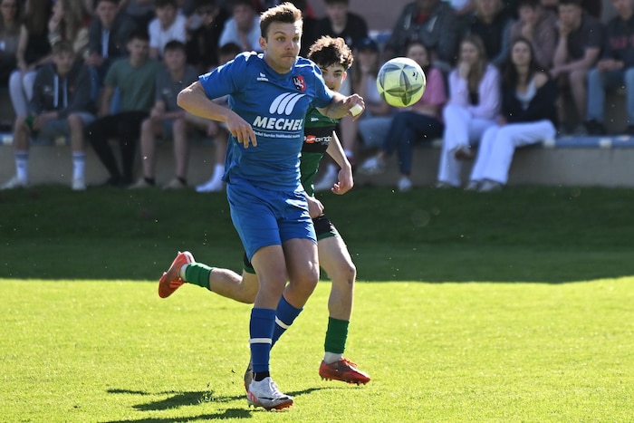 St. Peter-Matchwinner Alexander Trenkwitz.