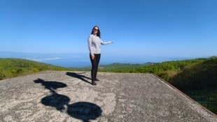 Tanja Pfaffeneder erkundet das Učka-Gebirge – spektakuläre Ausblicke inklusive.