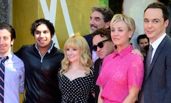 Vor der Kamera lachten sie gemeinsam: Die „Big Bang Theory“-Stars um Kaley Cuoco und Jim Parsons ...