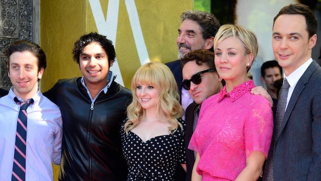 Die Sitcom „The Bing Bang Theory“ (Cast im Archivbild) wird im Juli ein Spin-off bekommen.