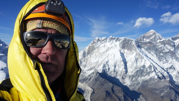 Bergsteiger-Ass Hans Goger ist im höchsten Gebirge der Erde wie zu Hause.