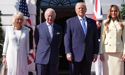 König Charles III. und Königin Camilla zu Besuch bei Donald und Melania Trump