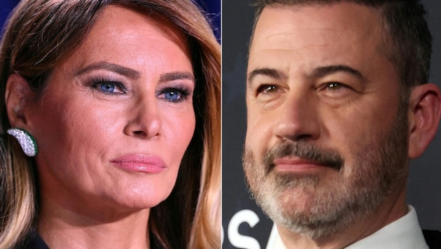 Die Kritik von Melania Trump an einem Witz von Jimmy Kimmel gewann nach dem Zwischenfall bei ...