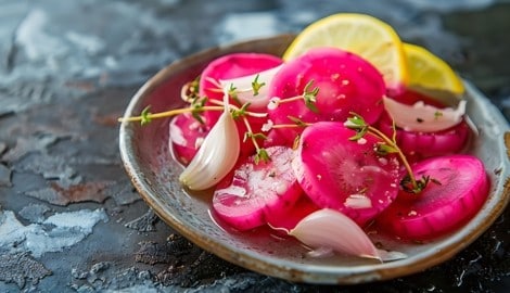 Diese Radieschen passen sehr gut zu gegrilltem Fleisch, als Brotbelag, in Bowls und Salate sowie ...