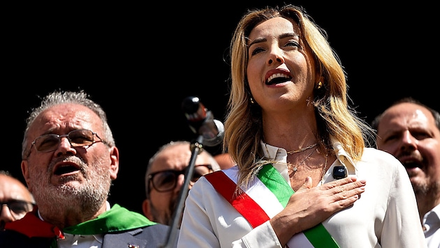 Silvia Salis wird gerne als „Anti-Meloni“ gesehen.