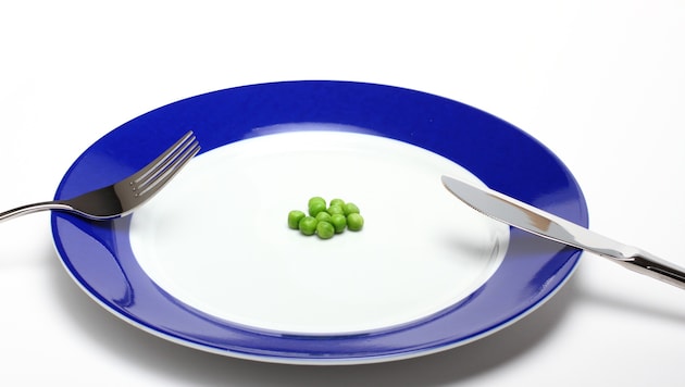 Wer (zu) wenig isst, riskiert Nährstoffmängel.
