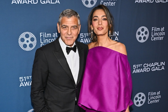 Clooney wurde bei der Gala geehrt.