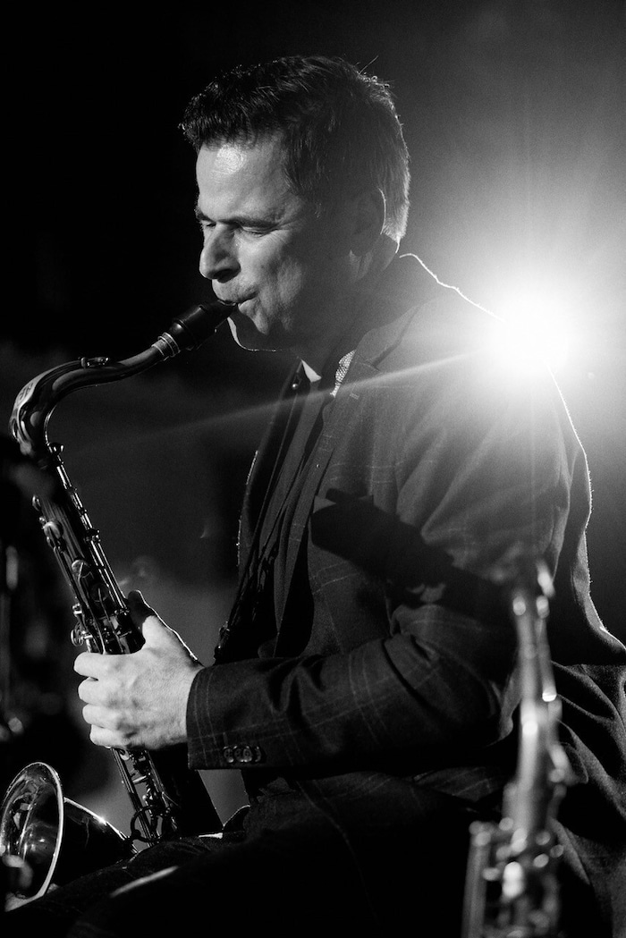 Saxophonist Edgar Unterkirchner