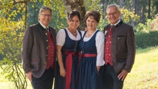 Kärntner Viergesang (Foto), Carinthia Chor Millstatt und Saxophonist Edgar Unterkirchner in ...