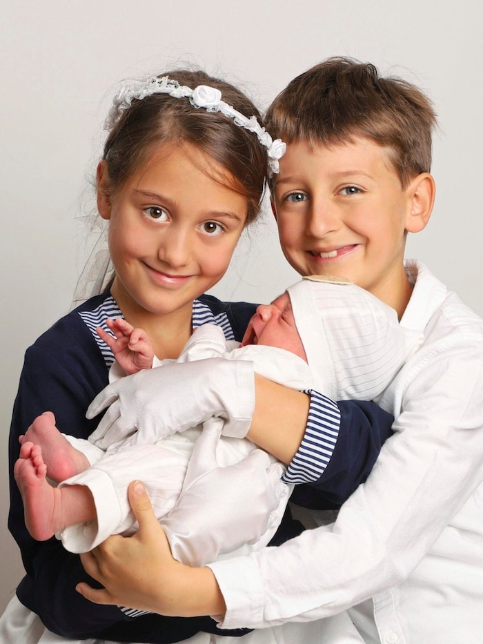 Laura and Florian Wutscher with baby Daniel