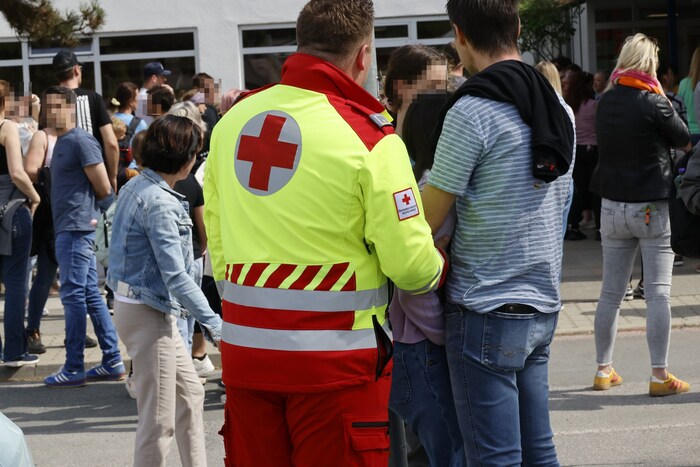 Das Rote Kreuz war in Hausmannstätten vor Ort