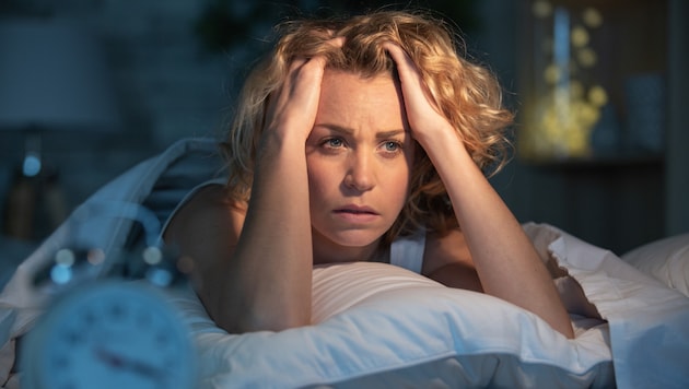 Frauen leiden in dieser Lebensphase häufiger an Durchschlafstörungen.