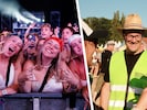 Florian Baumgartner kümmert sich als Festivalseelsorger um die großen und kleinen Sorgen der ...