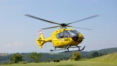 Der schwer verletzte Mann kam mit dem Helikopter in das Spital nach Eisenstadt.