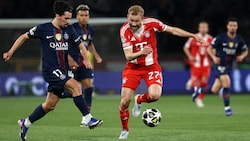 Ein Sieg hat für den FC Bayern und Konrad Laimer zwar bei PSG nicht herausgeschaut, die Chance ...