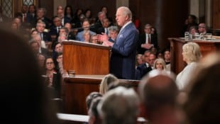 Charles sorgte für viel Applaus im US-Kongress.