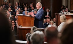Charles sorgte für viel Applaus im US-Kongress.