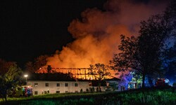 200 Feuerwehrleute waren in Katsdorf im Einsatz.