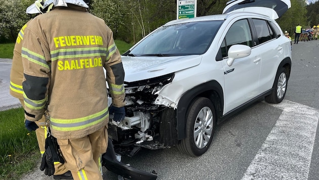 Die Feuerwehr rückte mit 19 Mann aus.