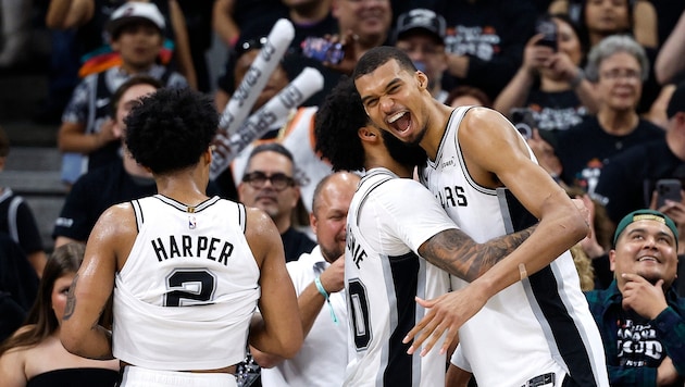 Victor Wembanyama und Co. stehen in der zweiten Runde.