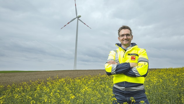 Tiwag-Vorstandsdirektor Michael Kraxner hat ein Engagement mit vier Windparks in ...