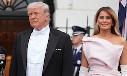 Melania Trump sorgt für Glamour-Moment im Weißen Haus – Mega-Auftritt in 80.000-Dollar-Dior-Look ...