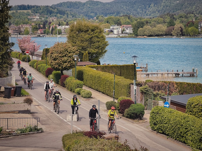 Am dritten Tag verließen die Teilnehmer den Wörthersee.