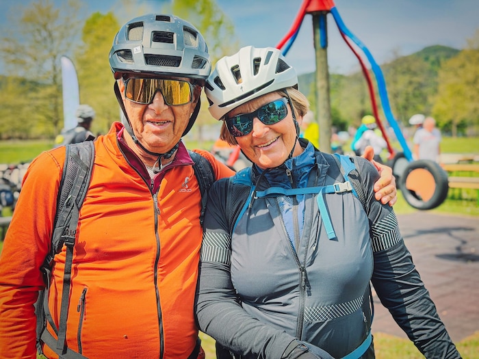 Velovistas: Paul und Brunhilde aus Südtirol.