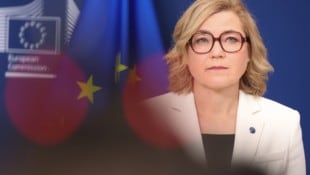 Henna Virkkunen präsentierte am Mittwoch die EU-App zur Altersüberprüfung.