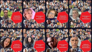 Die Protestbotschaften Hunderter Mitarbeiter werden auf einer Website gesammelt.