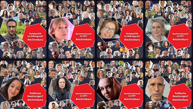 Messages of protest from hundreds of employees are being collected on a website.