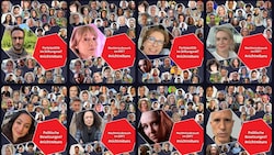 Die Protestbotschaften Hunderter Mitarbeiter werden auf einer Website gesammelt.